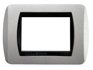 Placca per Serie Living International Argento Chiaro