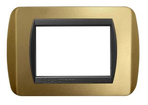 Placca per Serie Living International Oro Opaco