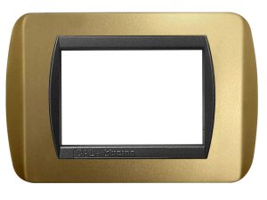 Placca per Serie Living International Oro Opaco