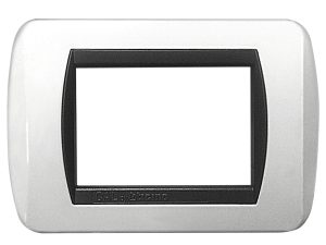 Placca per Serie Living International Bianco Lucido