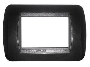 Placca per Serie Living International Nero Antracite