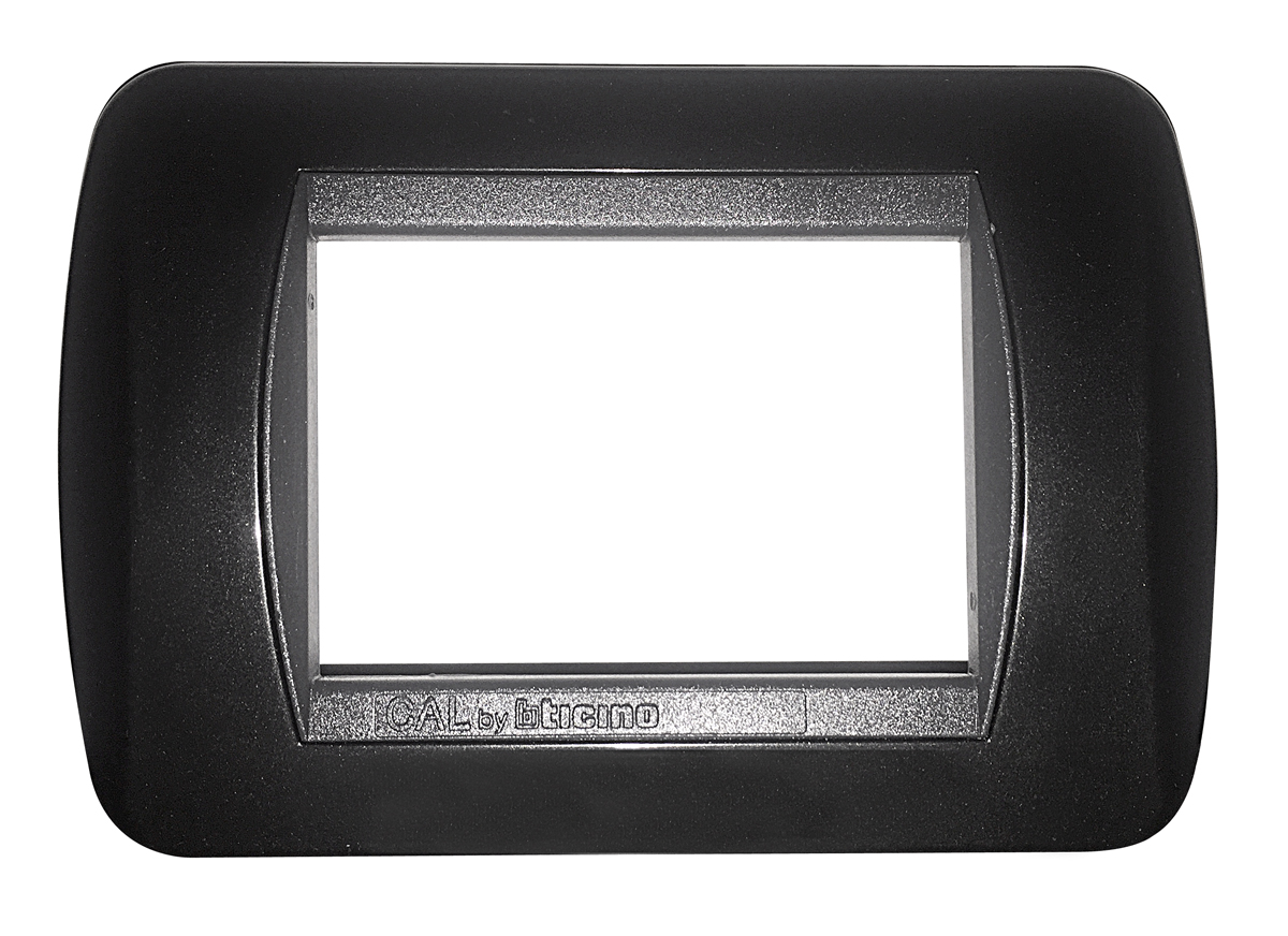 Placca per Serie Living International Nero Antracite