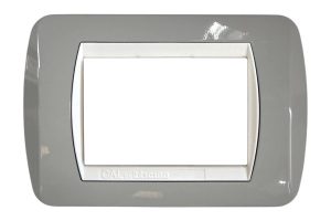 Placca per Serie Living Light Grigio Nardo