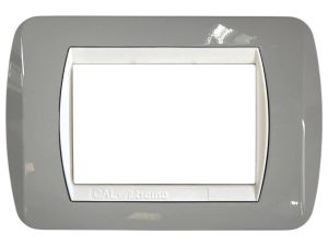 Placca per Serie Living Light grigio nardo