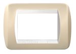 Placca per Serie Living Light crema opaco