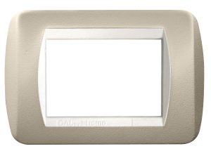 Placca per Serie Living Light tortora opaco