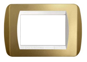 Placca per Serie Living Light Oro Opaco