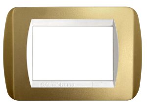 Placca per Serie Living Light oro opaco