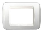 Placca per Serie Living Light bianco lucido