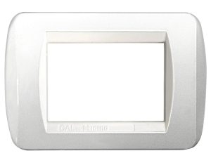 Placca per Serie Living Light bianco lucido