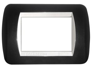 Placca per Serie Living Light nero antracite