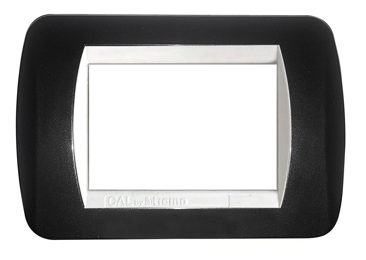 Placca per Serie Living Light nero antracite