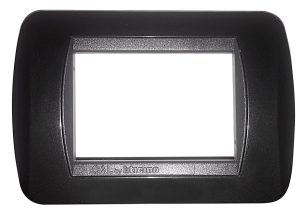 Placca per Serie Living International Nero Antracite