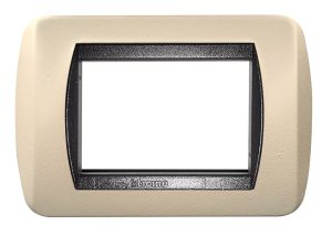 Placca per Serie Living International Crema Opaco