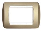 Placca per Serie Living Light Champagne Opaco