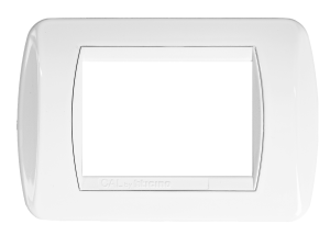 Placca per Serie Living Light Bianco Lucido