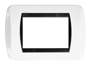 Placca per Serie Living International Bianco Lucido