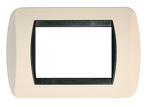 Placca per Serie Living International Tortora Opaco