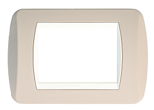 Placca per Serie Living Light Tortora Opaco