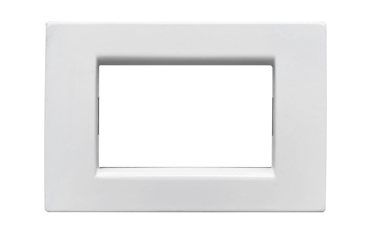 Placca per Serie Idea Bianco Lucido