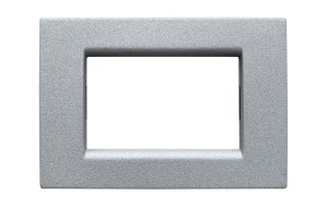 Placca per Serie Idea Argento Chiaro