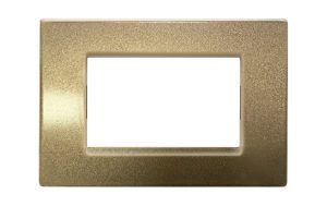 Placca per Serie Idea Champagne Metallizzato