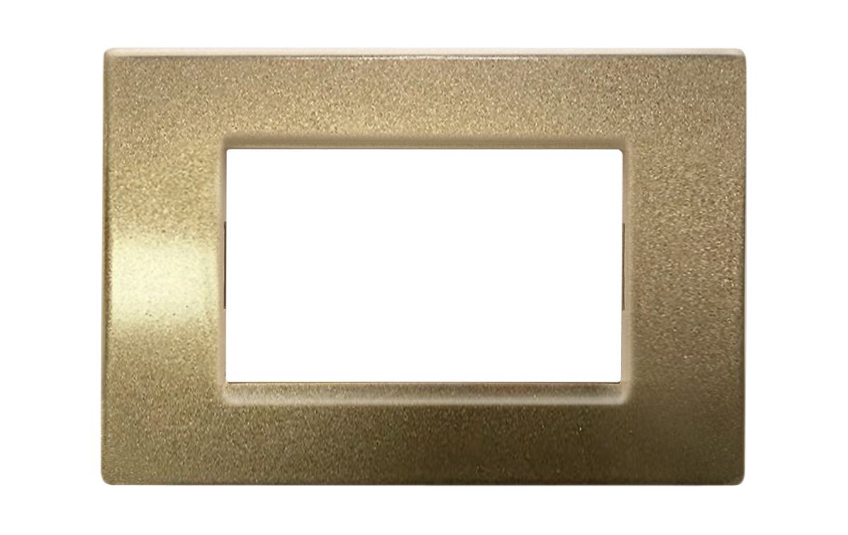 Placca per Serie Idea Champagne Metallizzato