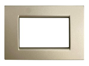 Placca per Serie Idea Champagne Opaco