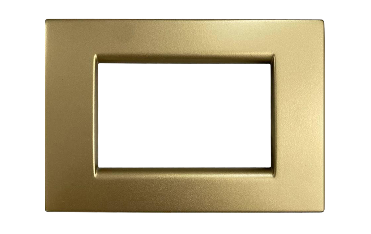 Placca per Serie Idea Oro Opaco