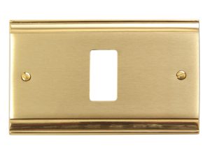 Placca per Serie Magic in Ottone Lucido