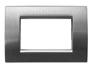 Placca per Serie Idea Cromo Satinato