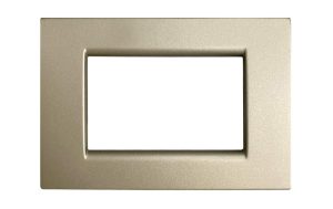 Placca per Serie Idea Champagne Opaco