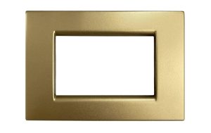 Placca per Serie Idea Oro Opaco