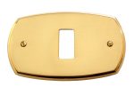 Placca per Serie Magic in Ottone Lucido 3111/2/3