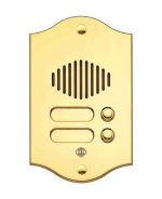 Pulsantiera in Ottone a 2 Pulsante P552 - Ottone Lucido/PVD