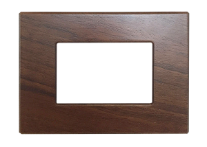 Placca per Serie Arkè in Legno Noce