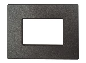 Placca per Serie Axolute in PVC Grigio Ardesia