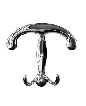 Porta Abiti in Ottone Cromo Lucido 876