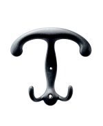 Porta Abiti in Ottone Nero Opaco 877