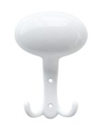 Porta Abiti in Ottone Bianco Opaco 893