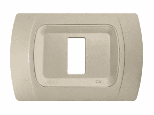 Placca Compatibile BTicino Magic Tortora in ABS