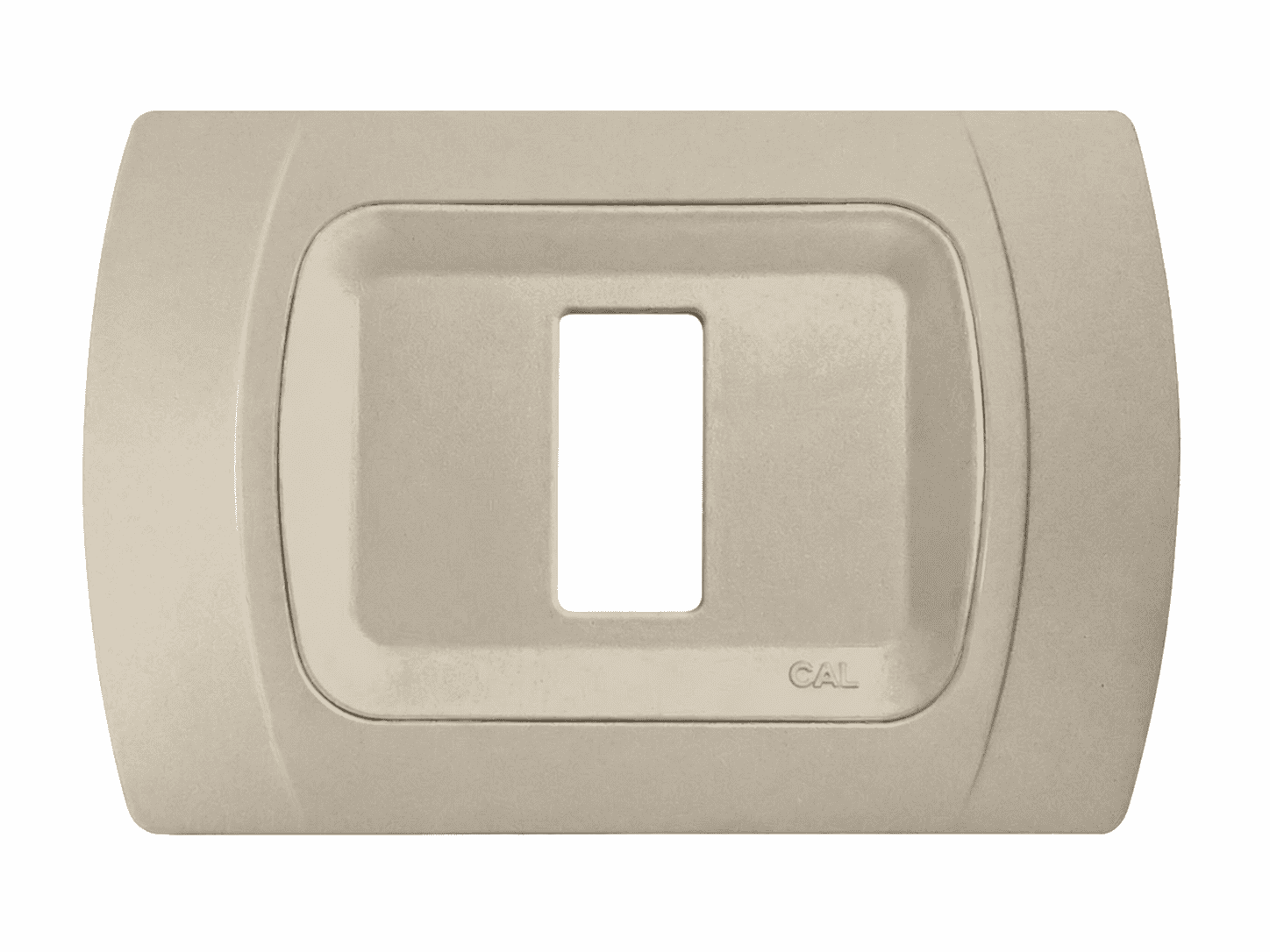 Placca Compatibile BTicino Magic Tortora in ABS