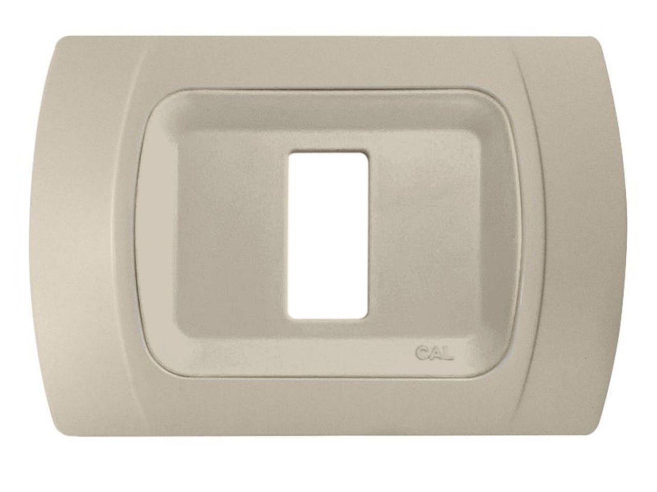 Placca BTicino Magic Tortora 1 modulo