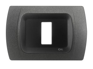 Placca in ABS per Serie Magic Grigio Ardesia