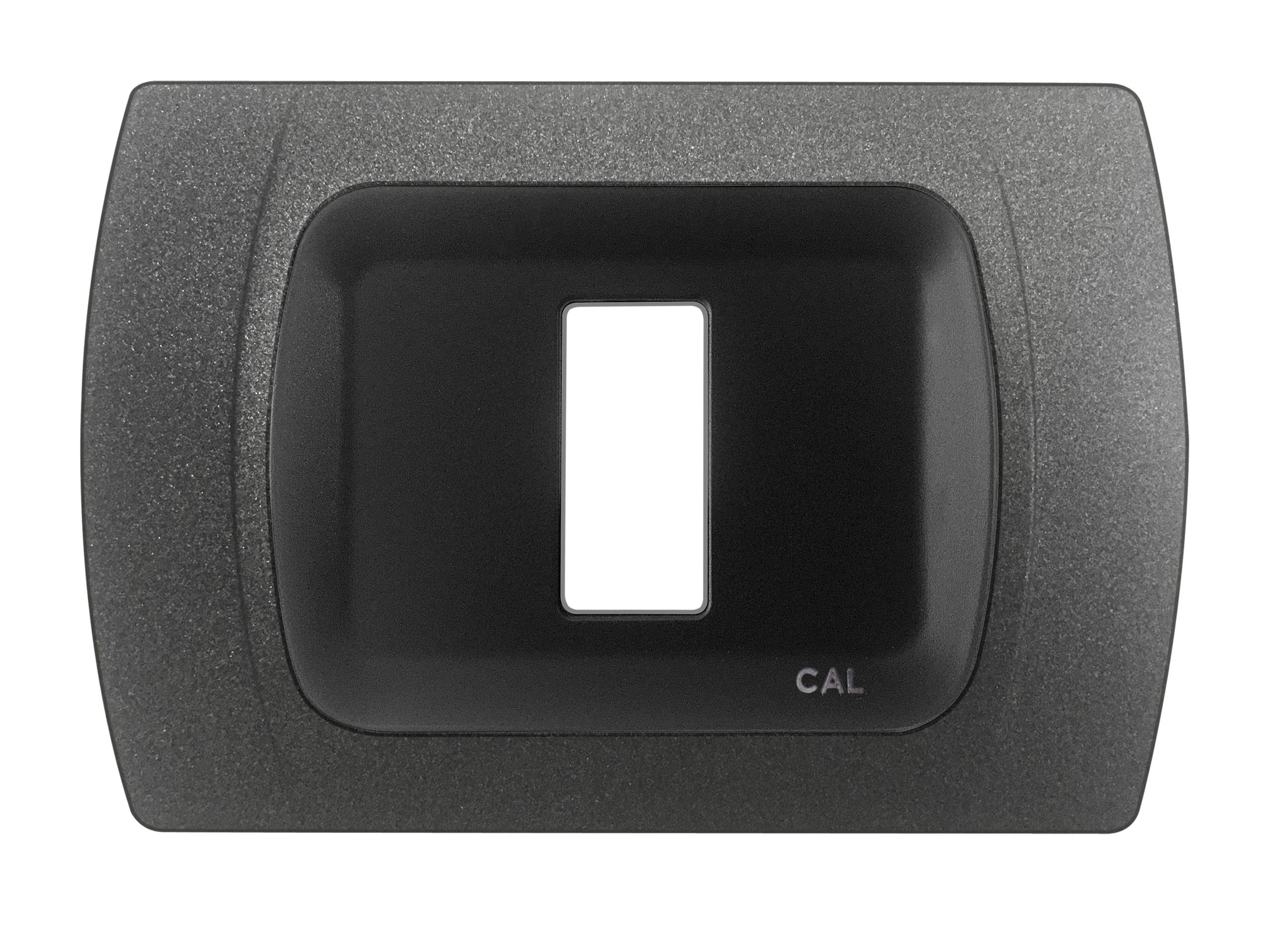 Placca in ABS per Serie Magic Grigio Ardesia