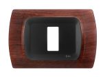 Placca BTicino Magic 1 modulo noce
