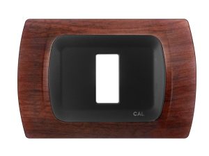 Placca BTicino Magic 1 modulo noce