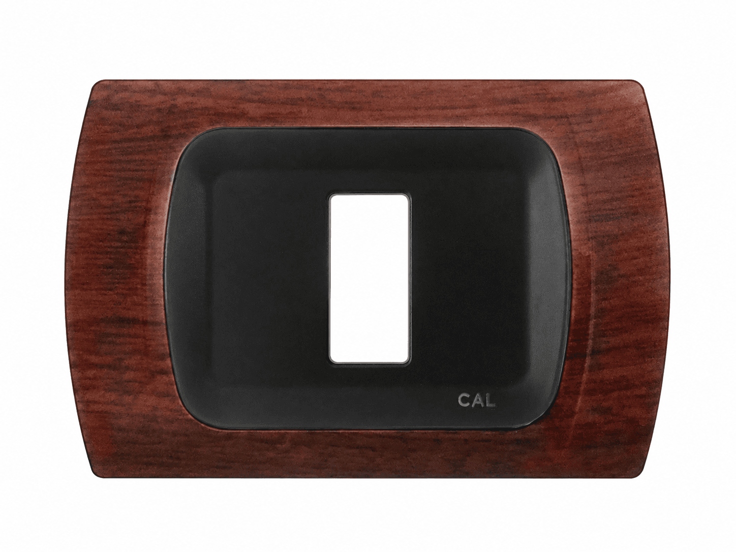Placca Compatibile BTicino Magic Noce in ABS