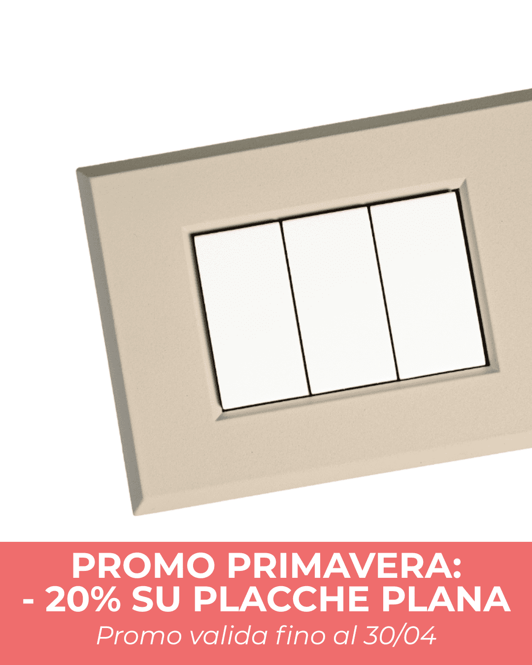 Placche Vimar Plana compatibili in metallo e legno | CAL