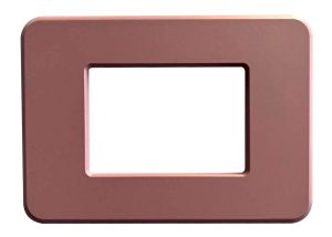 Placca Matix Go in Rosa Cipria Opaco &ndash; Compatibile con BTicino | CAL